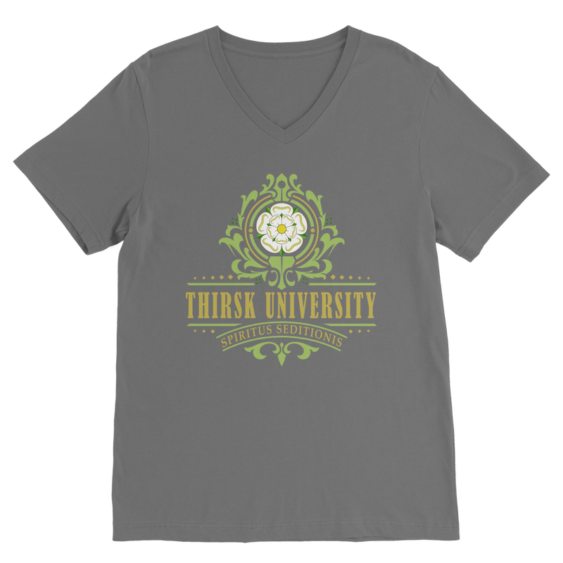 Thirsk University (UK) Classic V-Neck T-Shirt