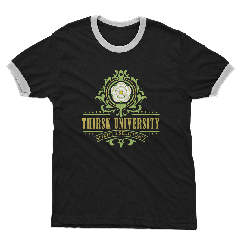 Thirsk University (UK) Adult Ringer T-Shirt