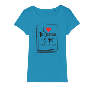 I Love the Chronicles of St Mary's (UK) Organic Jersey Womens T-Shirt