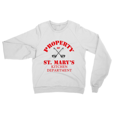 Property of St Mary's Kitchen Department (UK) Classic Adult Sweatshirt up to 5XL