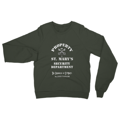 Property of St Mary's Security Department (UK) Classic Adult Sweatshirt up to 5XL