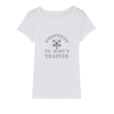 Property of St Mary's Trainee Department (UK) Organic Jersey Womens T-Shirt