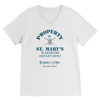 Property of St Mary's Wardrobe Department (UK) Classic V-Neck T-Shirt