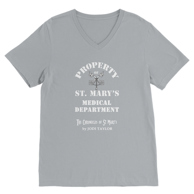 Property of St Mary's Medical Department (UK) Classic V-Neck T-Shirt