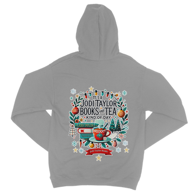 It's a Christmas Books and Tea Kind of Day (UK) Classic Adult Zip Hoodie