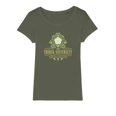 Thirsk University (UK) Organic Jersey Womens T-Shirt