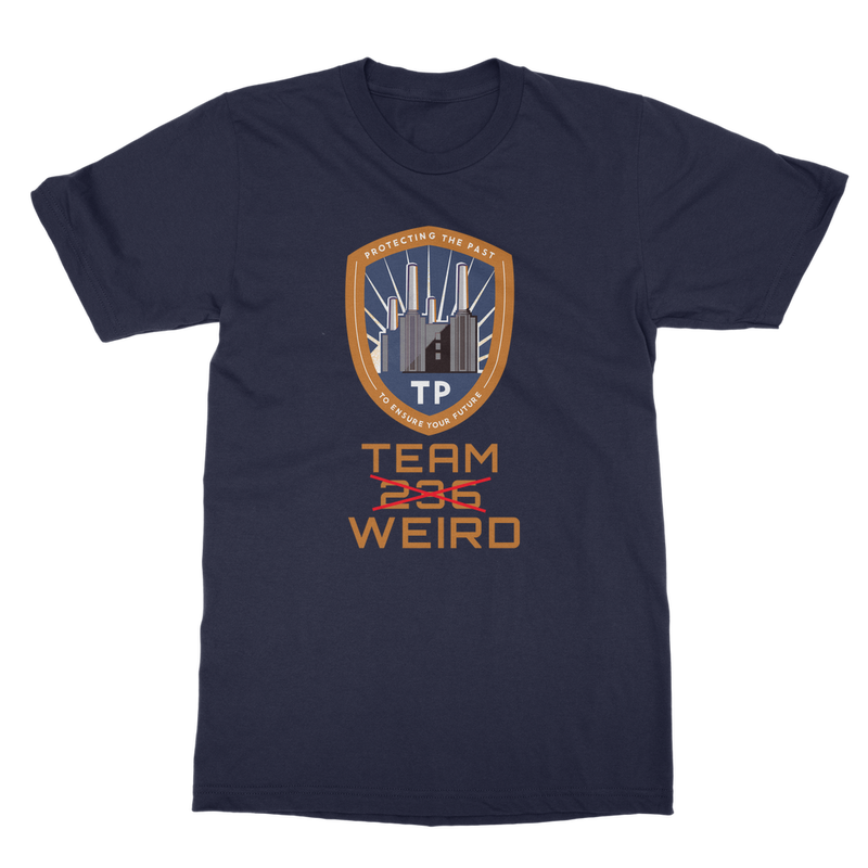 Time Police Team Weird (UK) Classic Adult T-Shirt up to 5XL