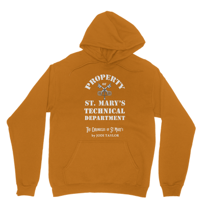 Property of St Mary's Technical Department (UK) Classic Adult Hoodie up to 5XL