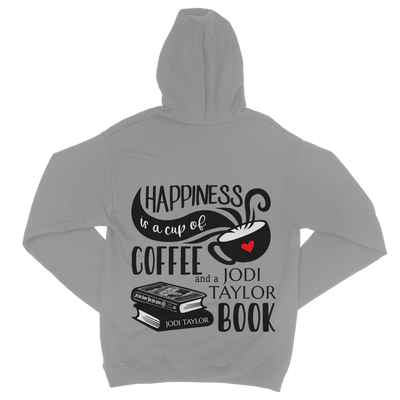 Happiness is a Cup of Coffee and a Jodi Taylor Book Classic Adult Zip Hoodie