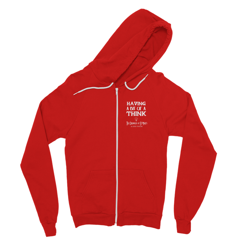 Having A Bit Of A Think Classic Adult Zip Hoodie