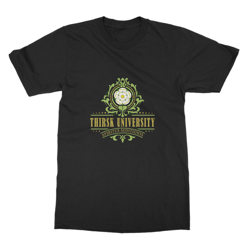 Thirsk University (UK) Classic Adult T-Shirt up to 5XL