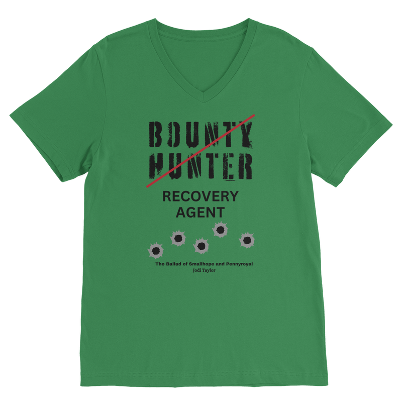 Smallhope and Pennyroyal Bounty Hunter - Recovery Agent (UK) Classic V-Neck T-Shirt