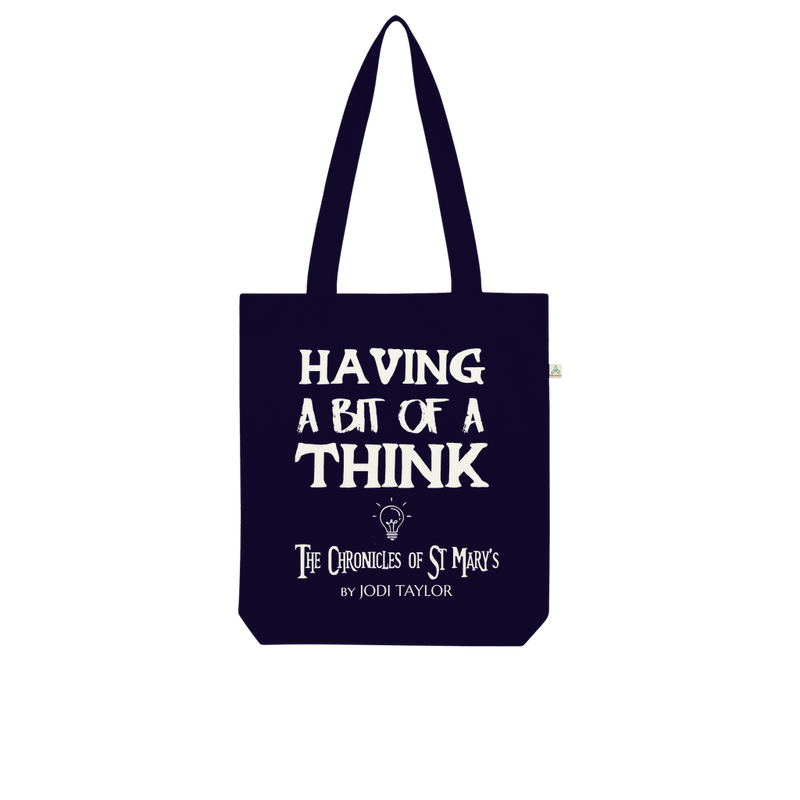 Having A Bit Of A Think Organic Tote Bag