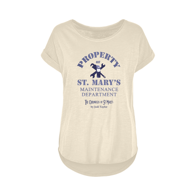 Property of St Mary's Maintenance Department (UK) Women's Long Slub T-Shirt XS-5XL