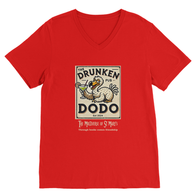 The Drunken Dodo Pub - Multiverse of St Mary's (UK) Classic V-Neck T-Shirt