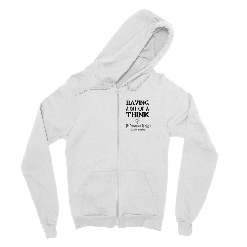 Having A Bit Of A Think Classic Adult Zip Hoodie