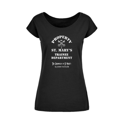 Property of St Mary's Trainee Department (UK) Wide Neck Womens T-Shirt XS-5XL