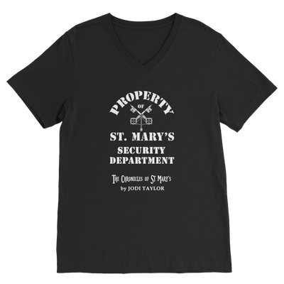 Property of St Mary's Security Department (UK) Classic V-Neck T-Shirt