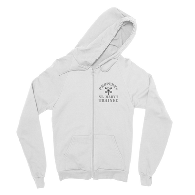 Property of St Mary's Trainee Department (UK) Classic Adult Zip Hoodie