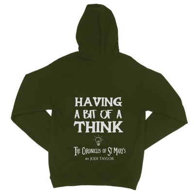 Having A Bit Of A Think Classic Adult Zip Hoodie