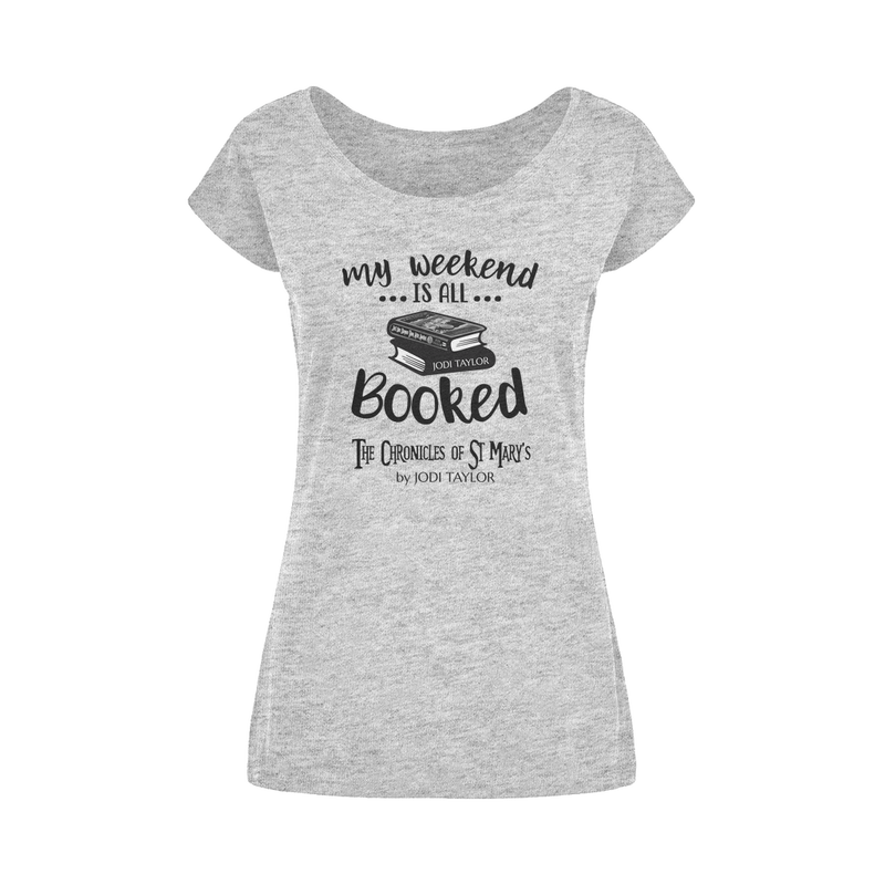 My Weekend Is All Booked Wide Neck Womens T-Shirt XS-5XL