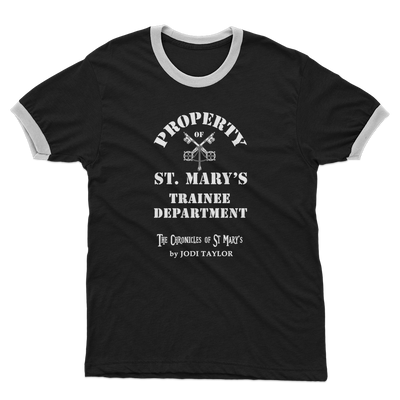 Property of St Mary's Trainee Department (UK) Adult Ringer T-Shirt