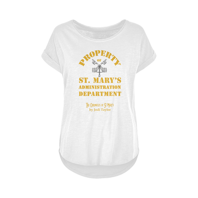 Property of St Mary's Administration Department (UK) Women's Long Slub T-Shirt XS-5XL