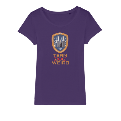 Time Police Team Weird (UK) Organic Jersey Womens T-Shirt