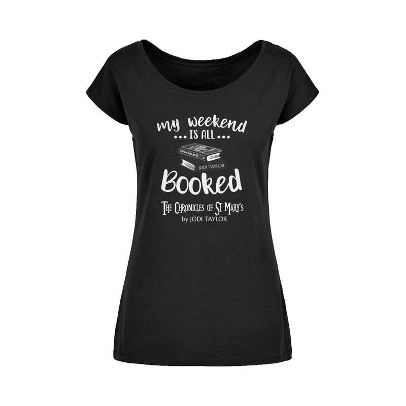 My Weekend Is All Booked Wide Neck Womens T-Shirt XS-5XL