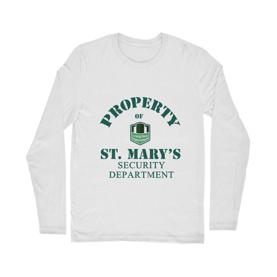 Property of St Mary's Security Department (UK) Classic Long Sleeve T-Shirt