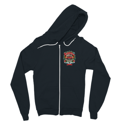 Firetrucking Hell - It's Christmas Again! (UK) Classic Adult Zip Hoodie