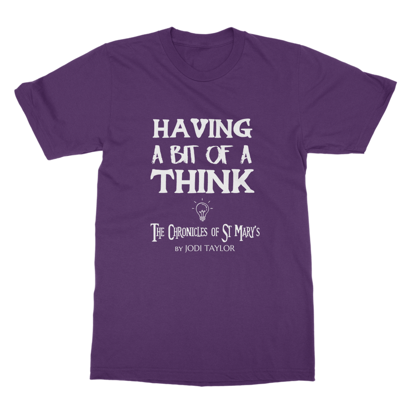 Having A Bit Of A Think Classic Adult T-Shirt up to 5XL