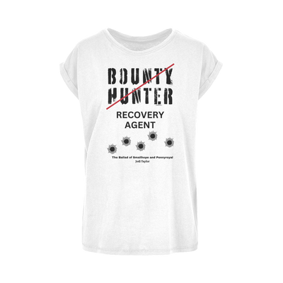 Smallhope and Pennyroyal Bounty Hunter - Recovery Agent (UK) Women's Extended Shoulder T-Shirt XS-5XL