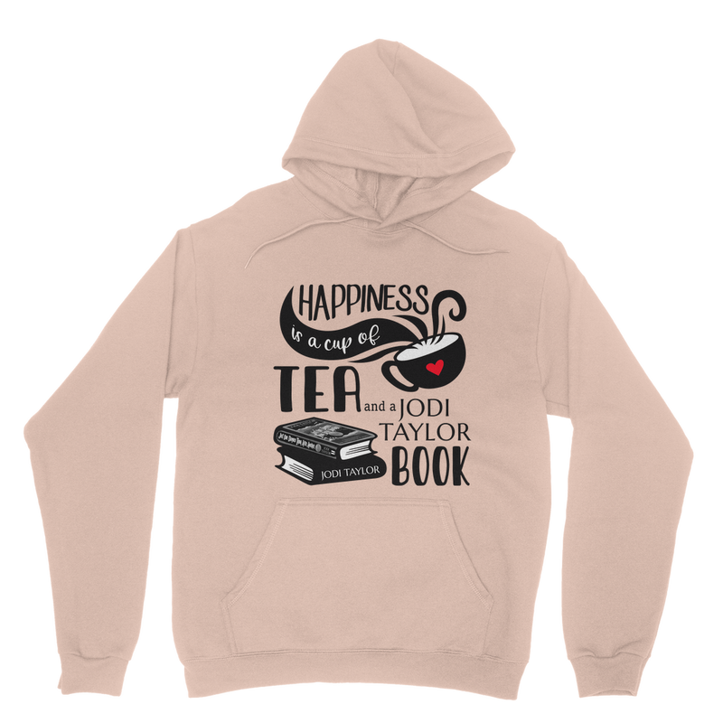 Happiness is a Cup of Tea and a Jodi Taylor Book Classic Adult Hoodie up to 5XL