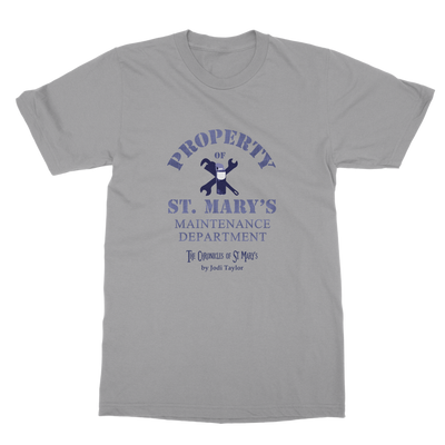 Property of St Mary's Maintenance Department (UK) Classic Adult T-Shirt up to 5XL