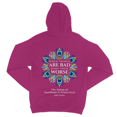 When Things Are Bad Make Them Worse (UK) Classic Adult Zip Hoodie