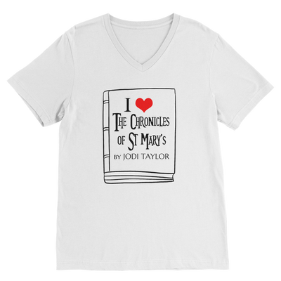 I Love the Chronicles of St Mary's (UK) Classic V-Neck T-Shirt