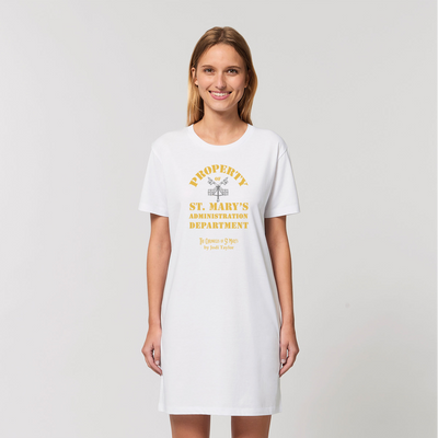 Property of St Mary's Administration Department (UK) Organic T-Shirt Dress