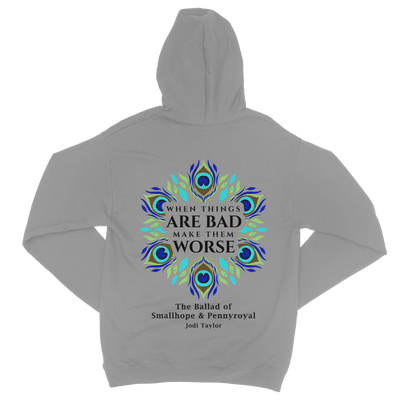 When Things Are Bad Make Them Worse (UK) Classic Adult Zip Hoodie