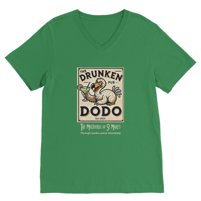 The Drunken Dodo Pub - Multiverse of St Mary's (UK) Classic V-Neck T-Shirt