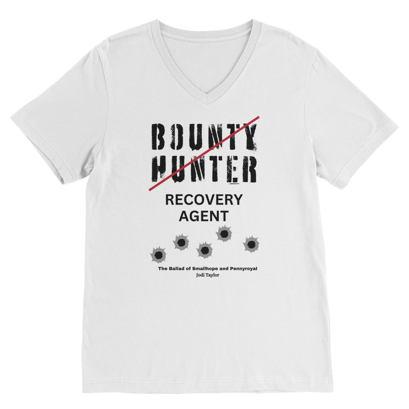 Smallhope and Pennyroyal Bounty Hunter - Recovery Agent (UK) Classic V-Neck T-Shirt