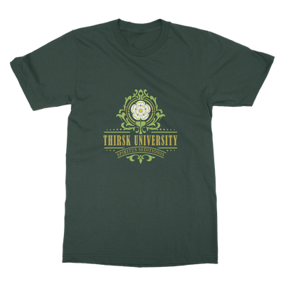 Thirsk University (UK) Classic Adult T-Shirt up to 5XL