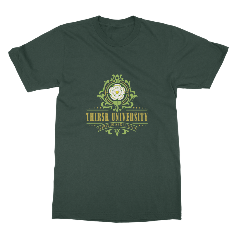 Thirsk University (UK) Classic Adult T-Shirt up to 5XL