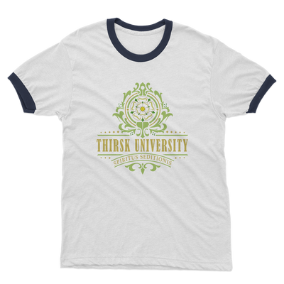 Thirsk University (UK) Adult Ringer T-Shirt