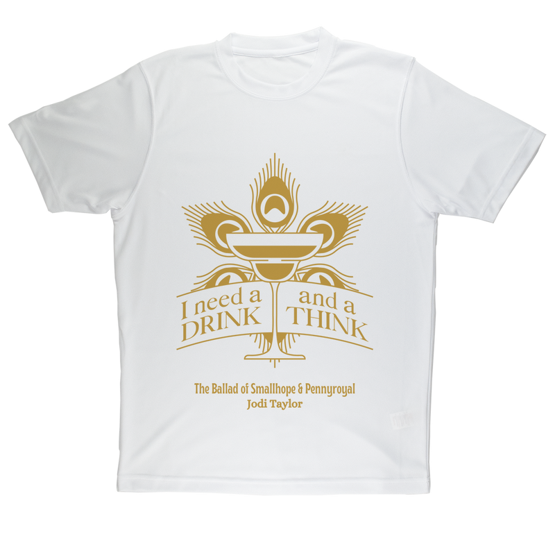 I Need a Drink and a Think (UK) Performance Adult T-Shirt