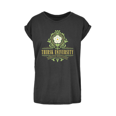 Thirsk University (UK) Women's Extended Shoulder T-Shirt XS-5XL