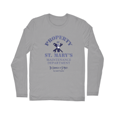 Property of St Mary's Maintenance Department (UK) Classic Long Sleeve T-Shirt