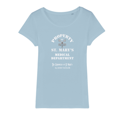 Property of St Mary's Medical Department (UK) Organic Jersey Womens T-Shirt