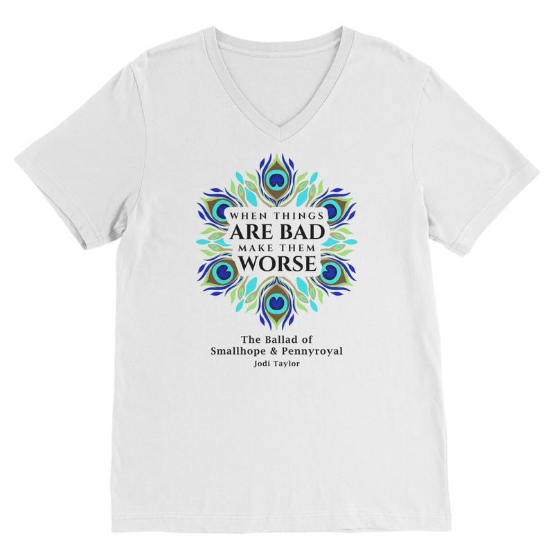 When Things Are Bad Make Them Worse (UK) Classic V-Neck T-Shirt