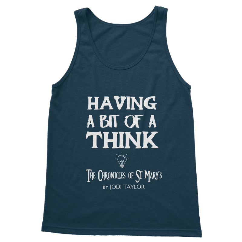 Having A Bit Of A Think Classic Adult Vest Top